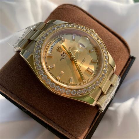 rolex day date vollgold grün|hodinkee rolex day date.